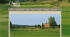 Desktop Screenshot of chapelhillgolfcourse.com
