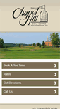 Mobile Screenshot of chapelhillgolfcourse.com